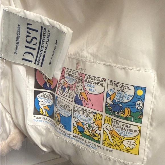 Moncler Loire Fur Effect Puffer - Picture 9 of 13